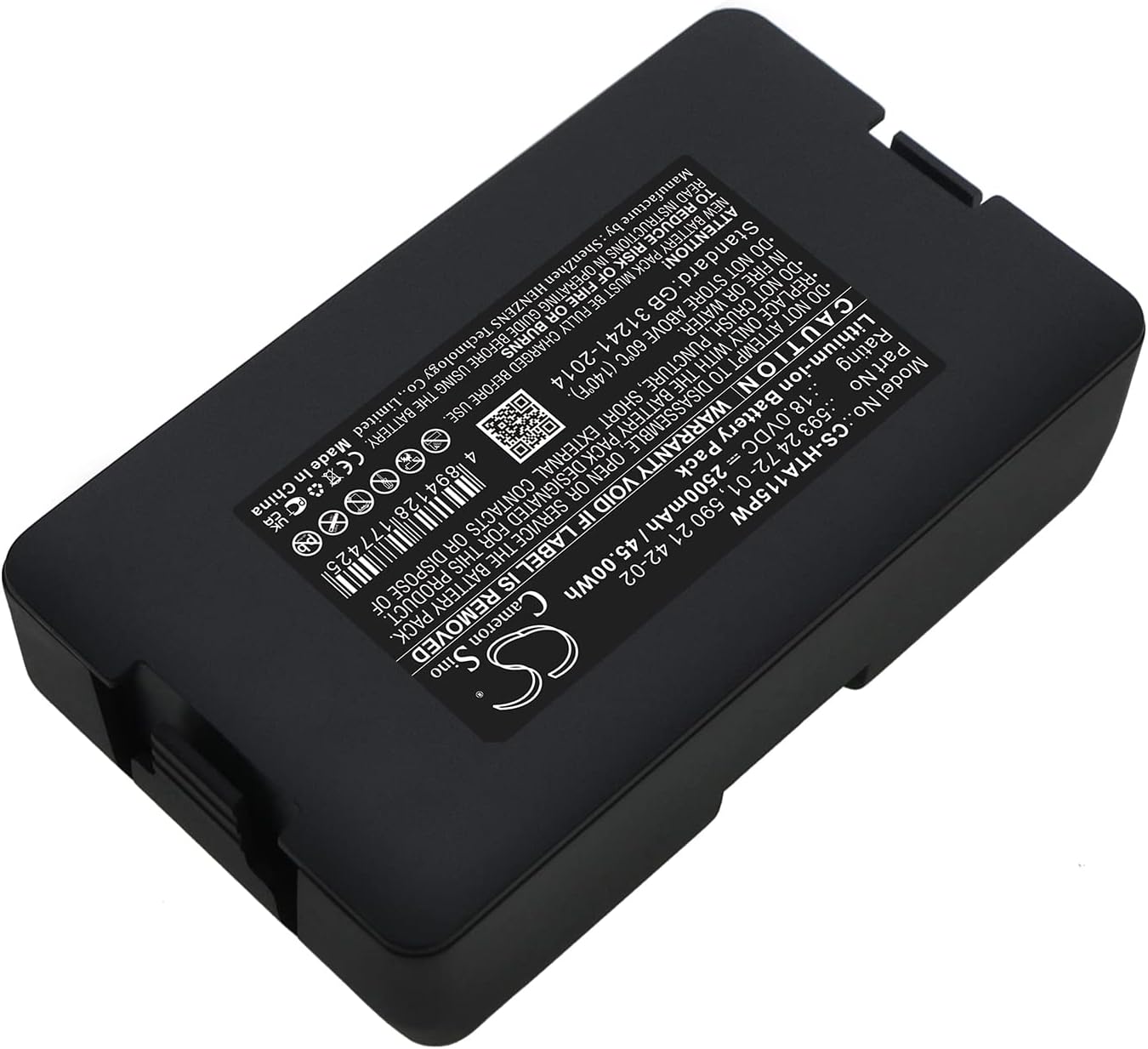 2500mAh / 45.00Wh Replacement Battery for Automower 115H, Automower 420 2022, Automower 520 2018, Automower 520 2019, Automower 520 2020, Automower 520 2021, Automower 520 2022