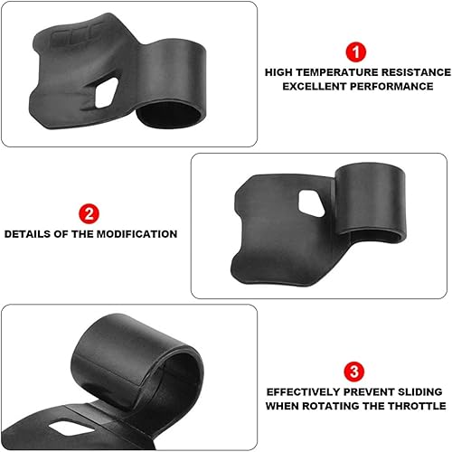 Miniatura 5 de TAKENE LCHRYP Motorcycle Accelerator Assist Electric Throttle Clip Labor Saver Universal Constant Speed Assist System Compatible with Cafe Racer