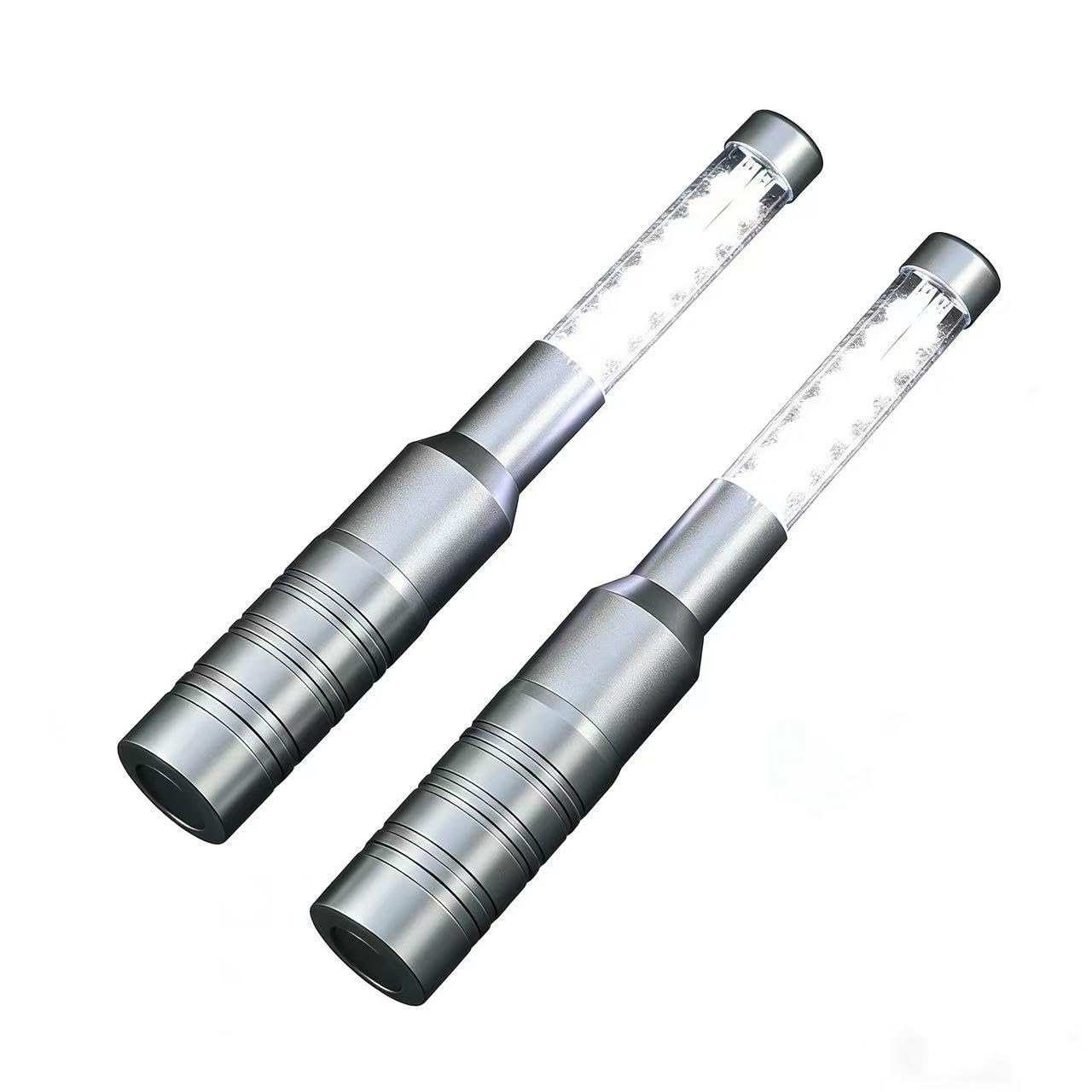 Lot de 2 Lampes LED pour Bouteille – Bâtons stroboscopiques et Lumineux Rechargeables pour Bouteilles de Champagne, Bar, Club, fête, Anniversaire, Mariage, événements
