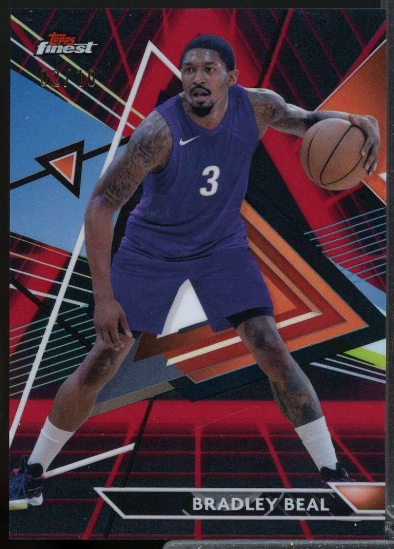 Bradley Beal Card 2023-24 Finest Red Vapor Refractors /10#168 - Unsigned Basketball Cards
