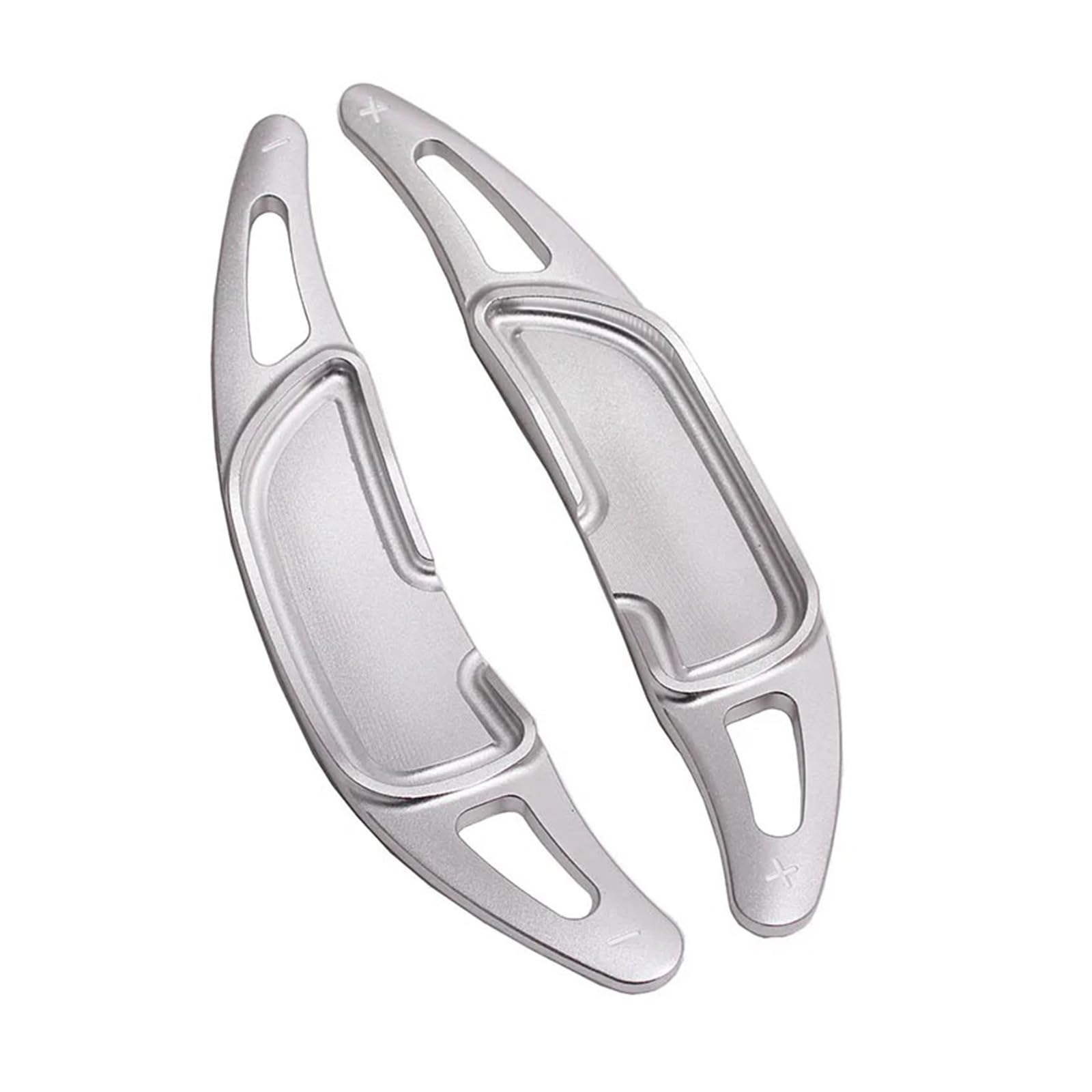 Xxiucj Car Paddle Shifter Extensions for Benz for AMG for CLA45 for C63 for GLA45 for GLS63 GLE63 G63 Steering Wheel Shift Paddle Shifters 2P(Silver)