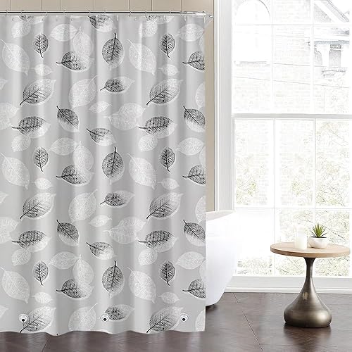 Forro de plástico para ducha, forro de cortina de ducha de PEVA 4G de alta calidad con ojales inoxidables y 3 imanes pesados, cortinas de ducha