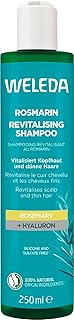 WELEDA Bio Rosmarin Revitalising Shampoo - Naturkosmetik Haarpflege Seife mit Hyaluronsäure & Rosmarinöl für mehr Volumen...