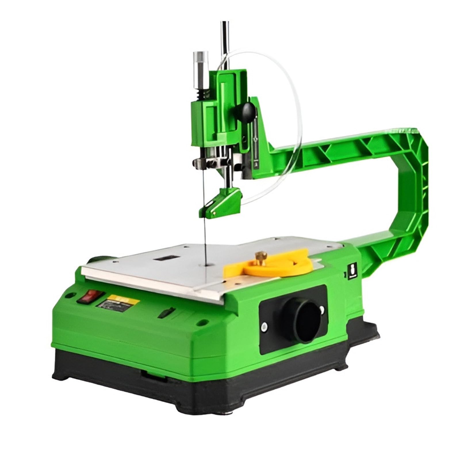 Sierra De Vaivén De Velocidad Variable Con Capacidad De 45 Mm, Sierra Eléctrica Para Trabajos En Madera Con Luz Led Y Soplador De Polvo, Para Talla De Madera Y Proyectos De Bricolaje 26-saw