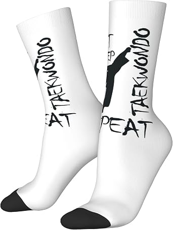 Funny Socks Novelty Socks taekwondo Unisex Funky Socks Casual Dress Socks