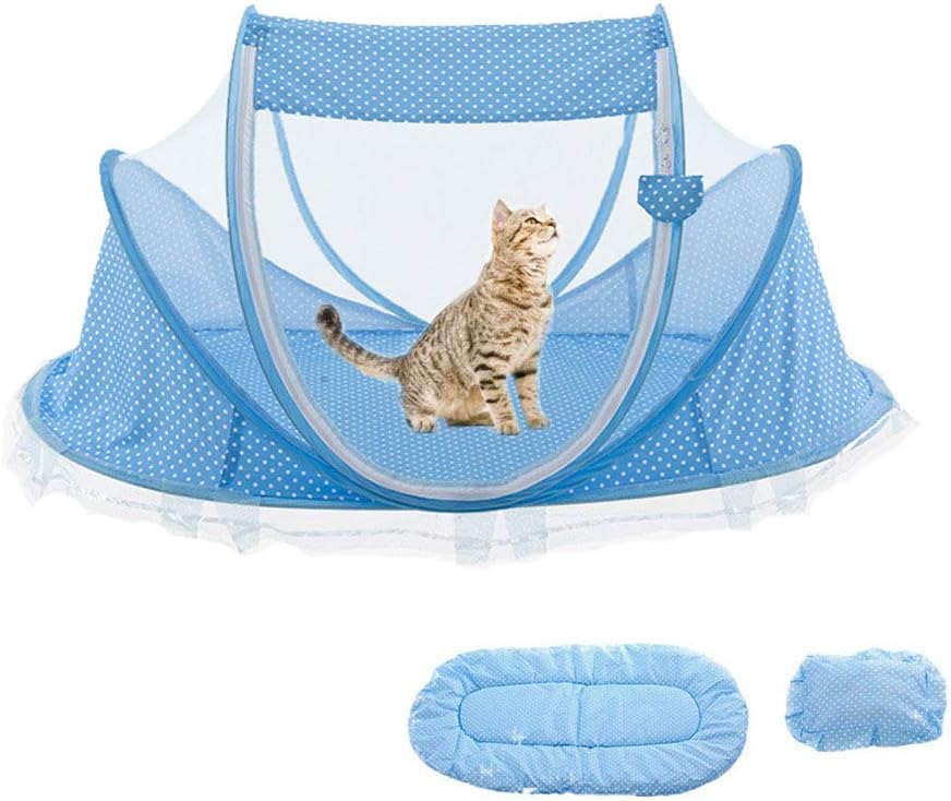 HanryDong Pet Delivery Room, Pad, Mat, Portable Cat Cage, Dog Playpen Box, Habitat for Indoor Rabbit Enclosure, Funny Tent, Stress Free House