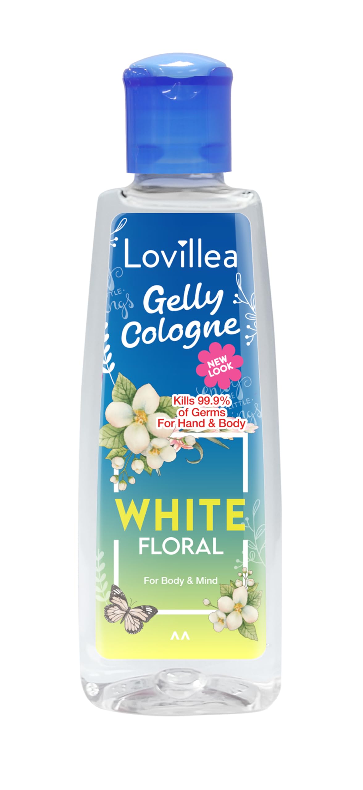 Gelly Cologne White Floral For Women | Eau De Cologne | Scent of Jasmine and White Tuberose | 200ml
