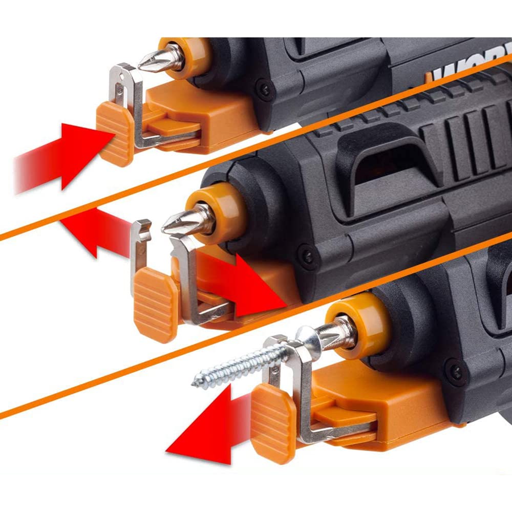 WORX WX255 Avvitatore a Batteria, 4 V, Nero