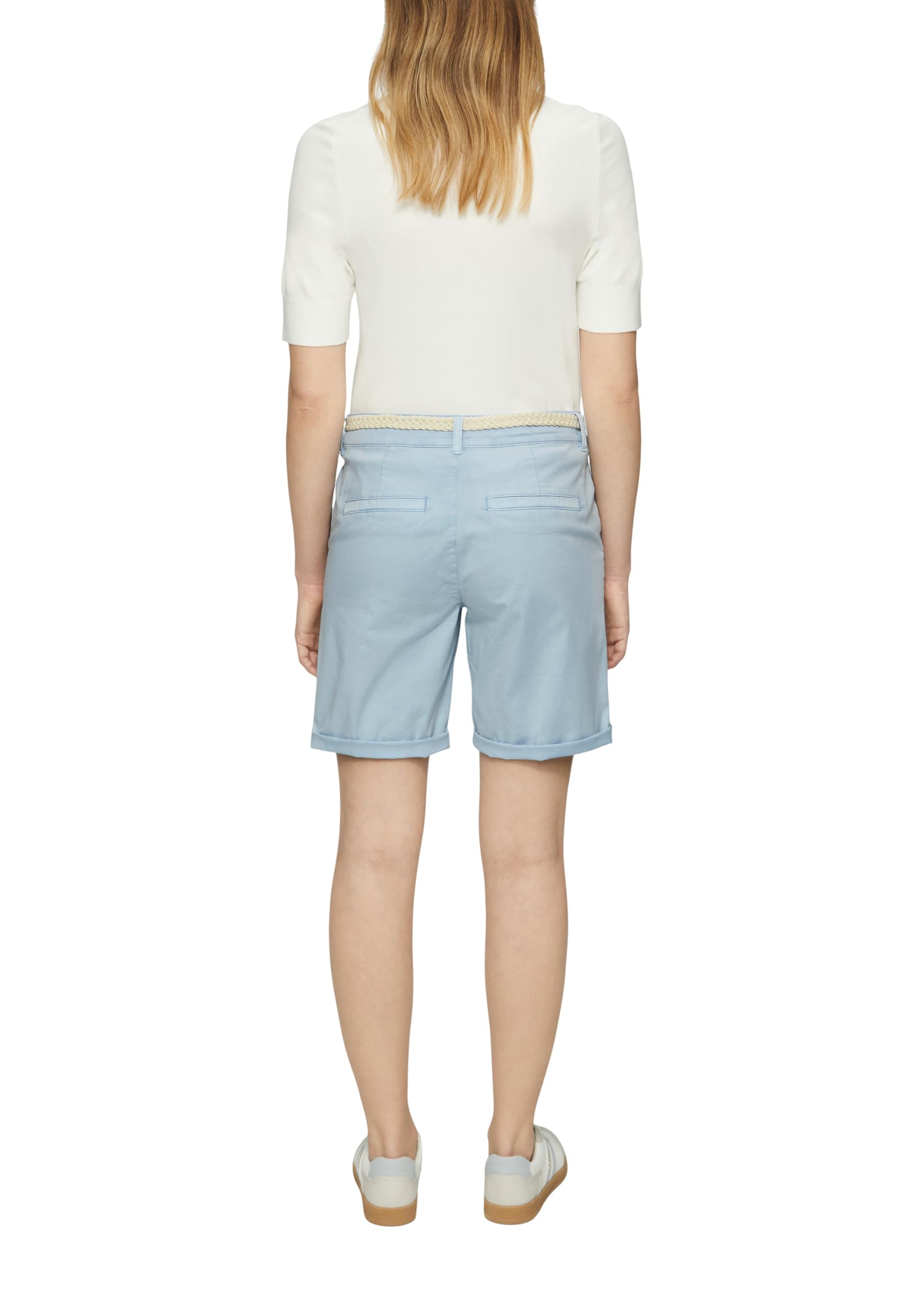 s.Oliver 2161341 - Chino bermudy z paskiem Kobiety