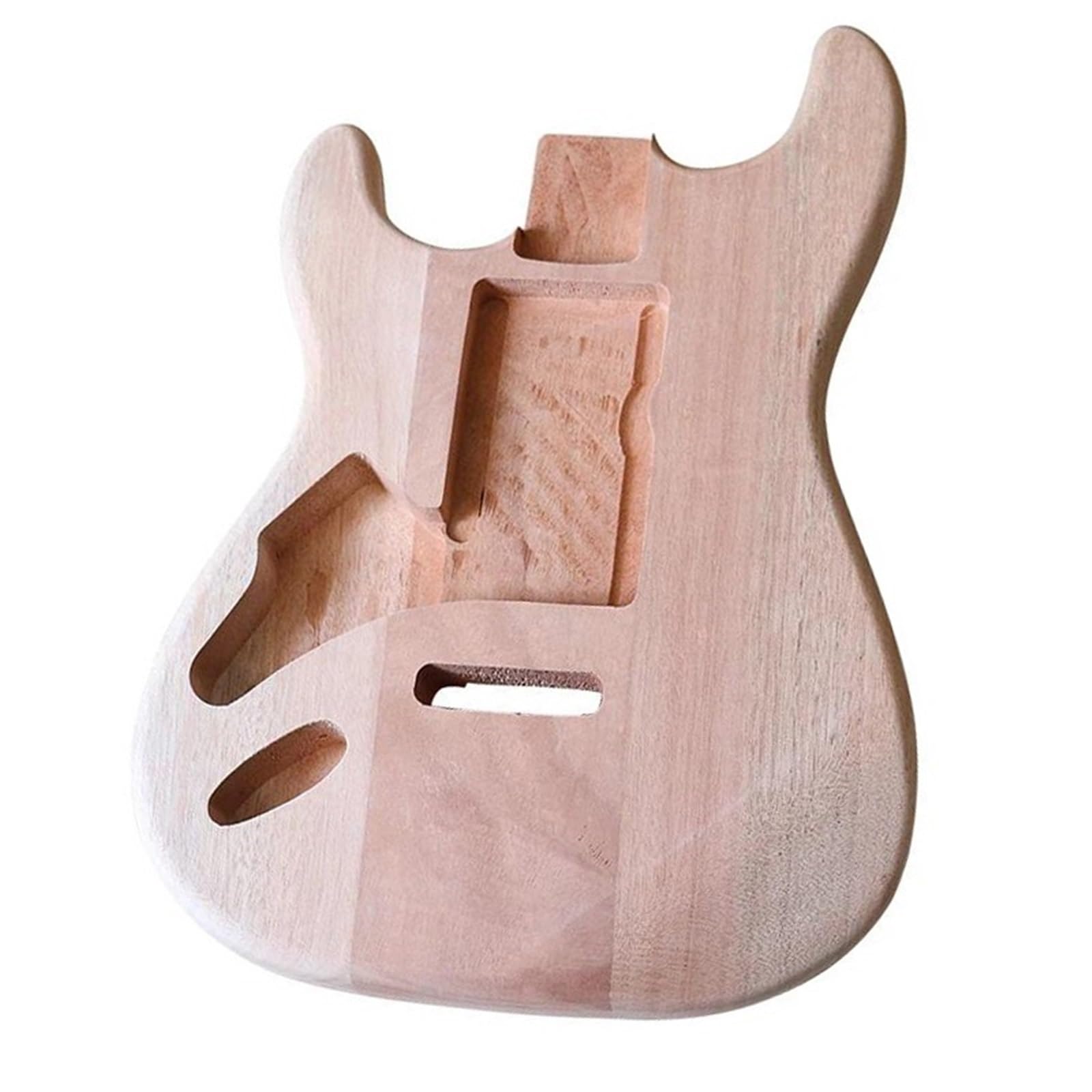 Gitarrenkorpus Korpus Einer E Gitarre Für Linkshänder Okoume Holz Matt Originalfarbe