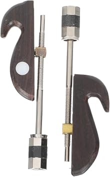 2pcs Wooden Erhu Bows Erhu Accessories Musical Instrument Bow Replacement for Asian