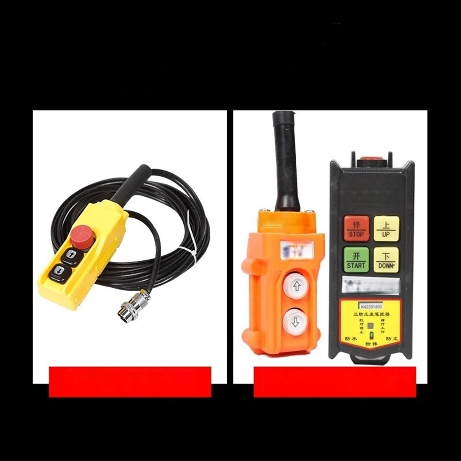 Elektro-Seilzug 220V Winde Hebekrane Installation Haushalt Kleine Hebekran Tragbare Mini Elektrische Hoist Y(280kg-30m-A)
