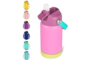 Leak-Proof Insulated Kids Water Bottle with Straw for School Kids