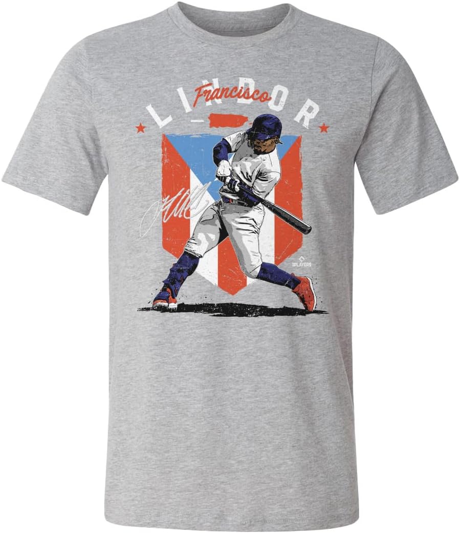 500 LEVEL Francisco Lindor Shirt - Francisco Lindor New York Country Flag