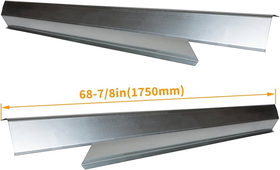 Kspeed Slip-on Rocker Panels Compatible With Ford Focus 4 Door 2008-2011 Replacement For 2450842E 0401140L 0401140R Drive & Passenger Side