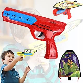 Kite Launcher Toy, Kites for Toddlers Age 3-5,Kites for Adults Easy to Fly,Beach Kite,Kite Toy Set with Launcher Ejection Kite Beach Toy, Funny Toys Outdoor Kites Beach Toys for Kids Birthday Gifts. (A 1+1)