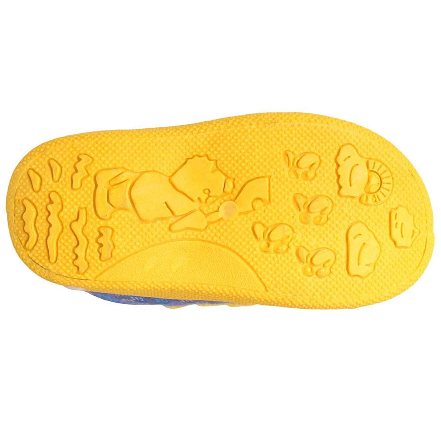 SMARTOTS Kids Unisex Casual Yellow First Walking Shoes with Sound Baby Shoes GC-MOGLI-7-YELLOW-19 1
