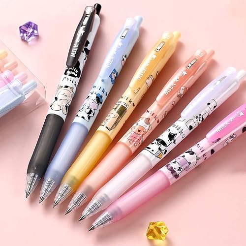 Miniatura 2 de Giant Star - Bolígrafos de animales lindos bolígrafos de gel retráctiles bolígrafo de gel kawaii 0020in punta de viñeta perfectos para suministros