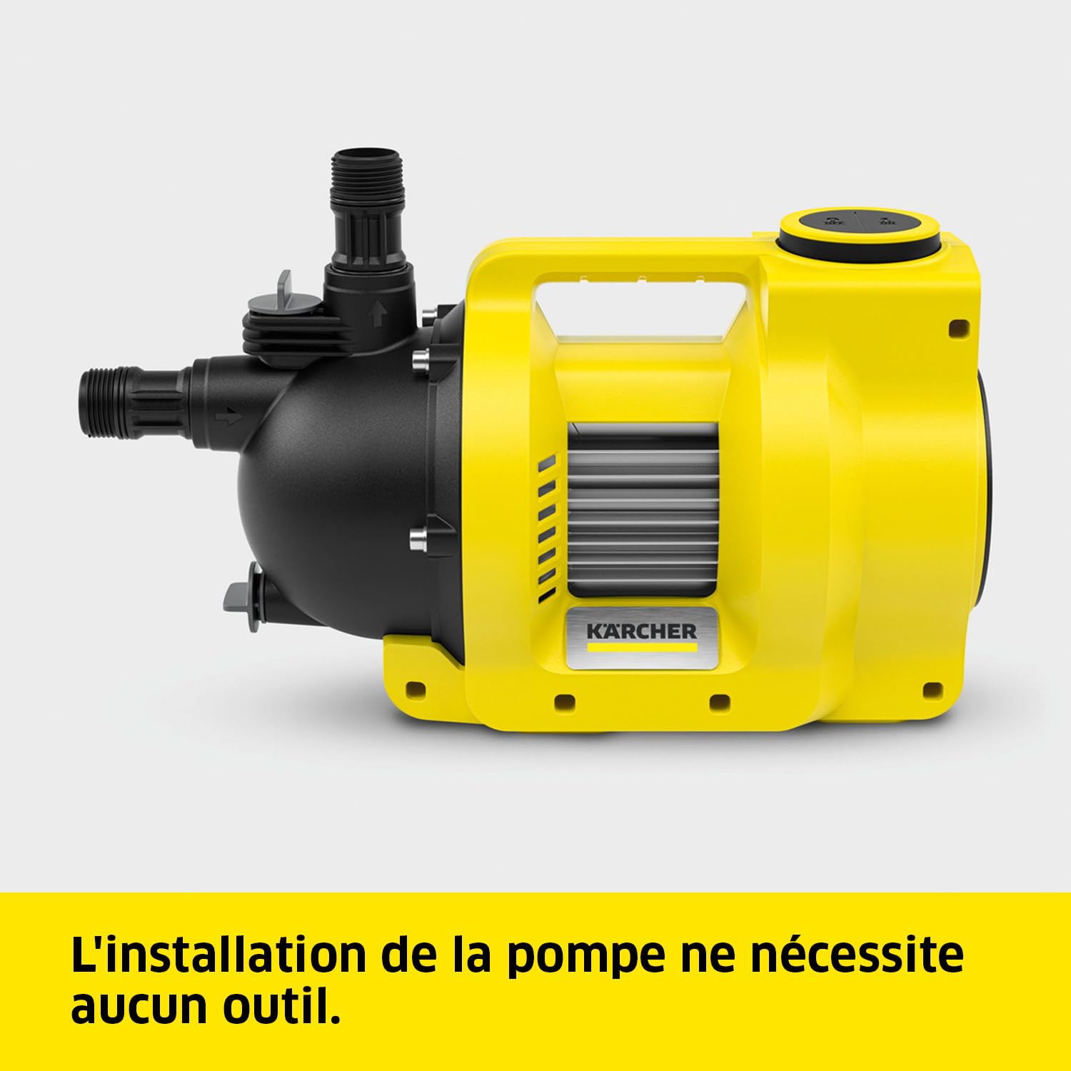 Pompe d'Arrosage Kärcher Bp 4,500 Garden Set Plus, Moteur 550 W, Débit de 4 500 L/H, 3,6 Bar, HautEUr Manométrique Totale 36 M, HautEUr D’Aspiration Max, 8 m