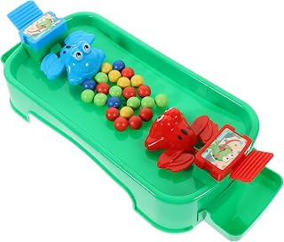 TOYANDONA 1 Conjunto De Presentes Para Lembrancinha De Festa Infantil Sapos Comer Brinquedo Alimentação Brinquedos Educativos Sapos Engolir Miçangas Sapo Faminto Alimentação Jogo