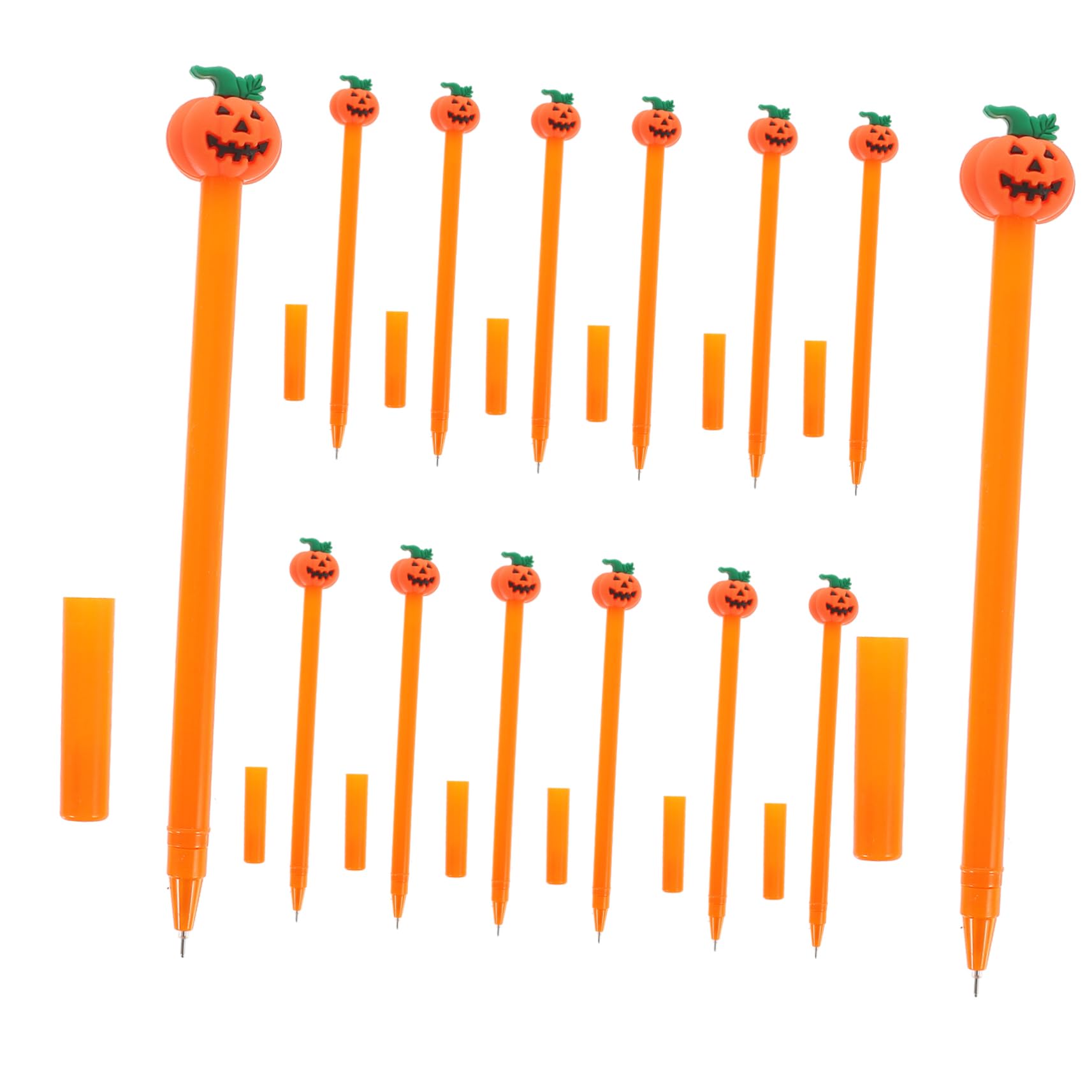 Operitacx 120pièces Stylos à Encre Gel Cartoon Citrouille Pour Étudiants Fournitures Scolaires Et De Fête Halloween