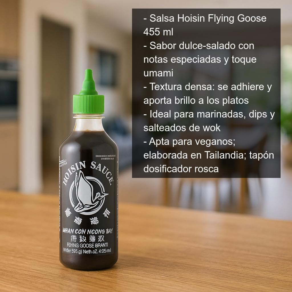 Salsa Hoisin 455 ml vegana do kuchni azjatyckiej