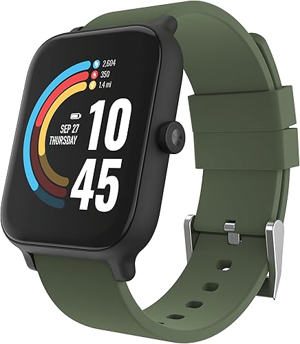 247 EVO Reloj inteligente unisex - Monitor de actividad física, monitor de frecuencia cardíaca, esfera de reloj personalizable, rastreador de