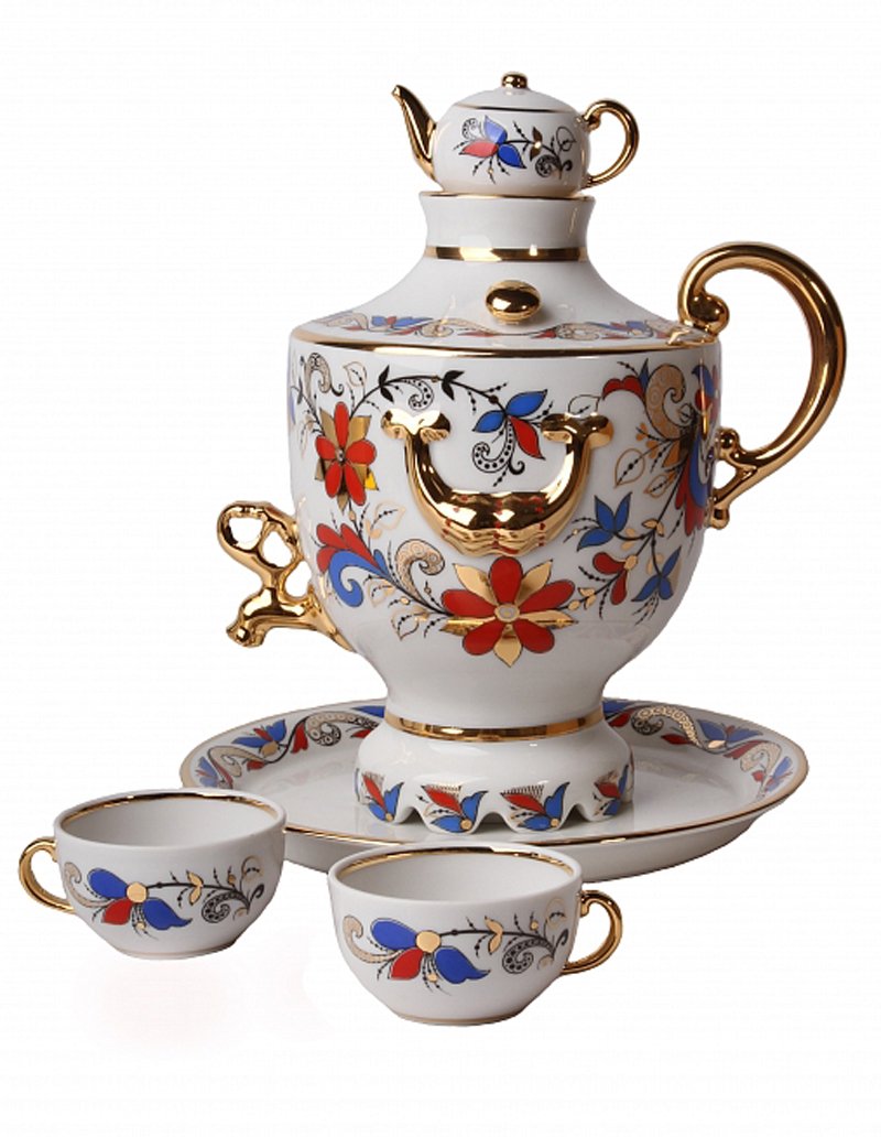 Amazon｜Lomonosov磁器ワインセットSamovar Decanterお土産30.4 Oz