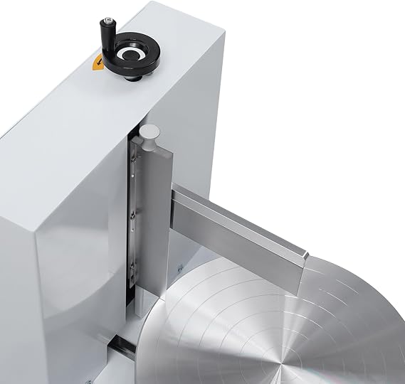 200W White Cake Decorating Coating Machine Electrical Rotating Adjustable Cake Edge Surface Scraper for 4-12inch Cake Butter Cream Spreading Machine 110-220V