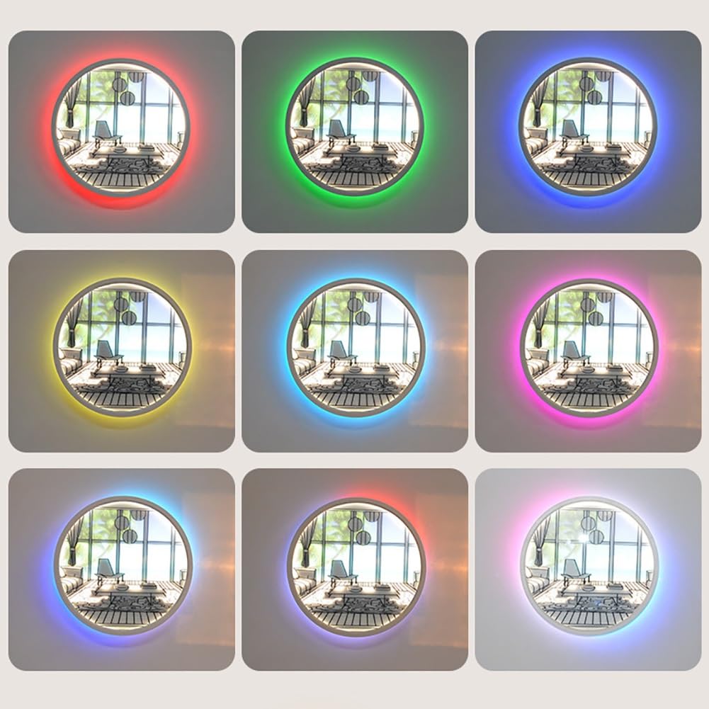 AVCULT Light Up Painting, 16 RGB Colors Dimmable Wall Sconce,Light Up Picture LED Wall Art,LED Wall Mounted Lamp,Remote Control LED Glowing Photo Frame For Bedroom Living Room Home Dormitory