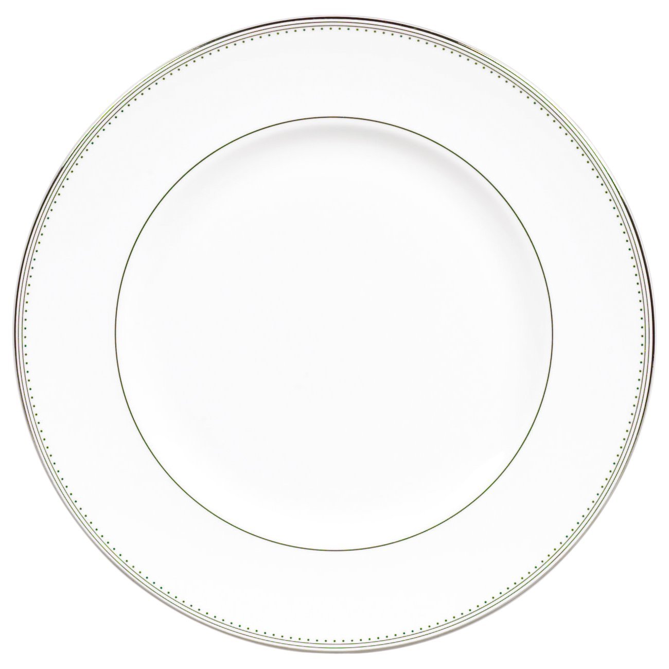 Porcelaine Wedgwood Imperial Grosgrain assiette blanche 6 pouces dessert