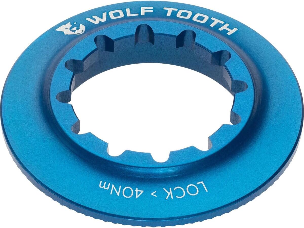 Wolf ToothCentrelock Rotor Lockring Internal Spline Blue | Customisable Bike Accessories And Components Precision Engineered