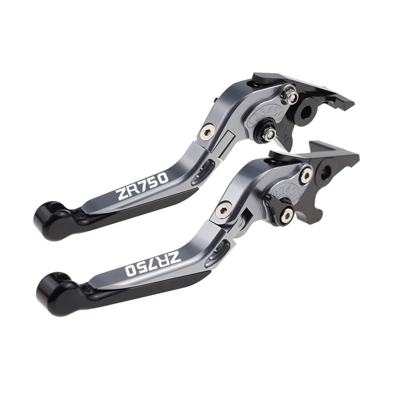 Yxbswbjd 01 Aluminum Alloy Folding Brake Lever For Zr750 Motorcycle Folding Extendable Brake Clutch Levers