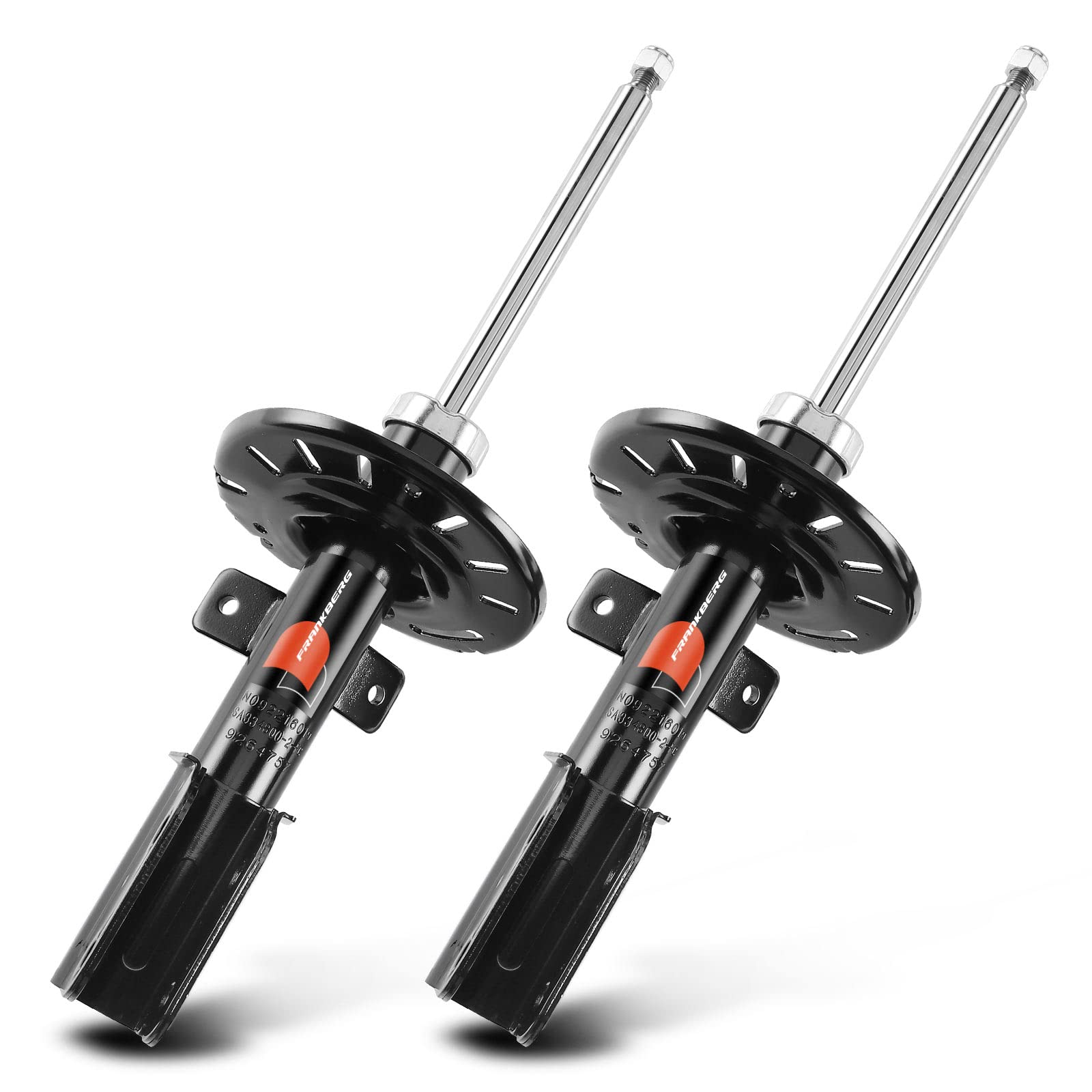 Frankberg 2 amortiguadores de choque delantero izquierdo y derecho, presión de gas de 549 mm, compatible con C4 Picasso II C4 Grand Picasso II DA DE Replace # 1610179780