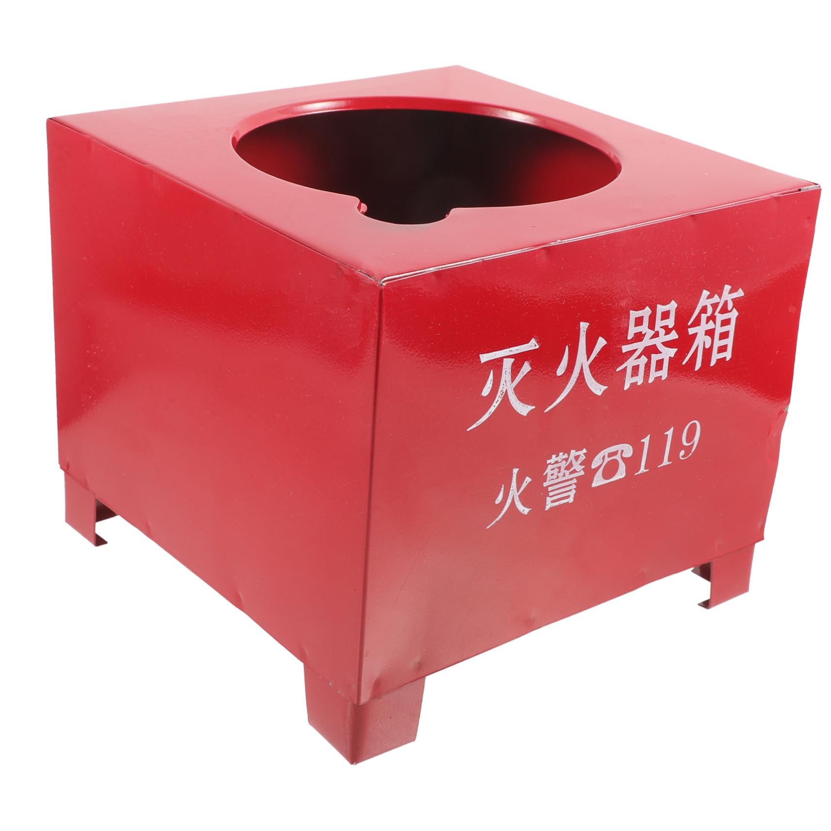 Cabilock Soporte para Montaje Incendios Extintor de Hierro Rojo en para 2-4kg para Extintores Base Resistente y Práctica Adecuado Paredes Hogar Oficina