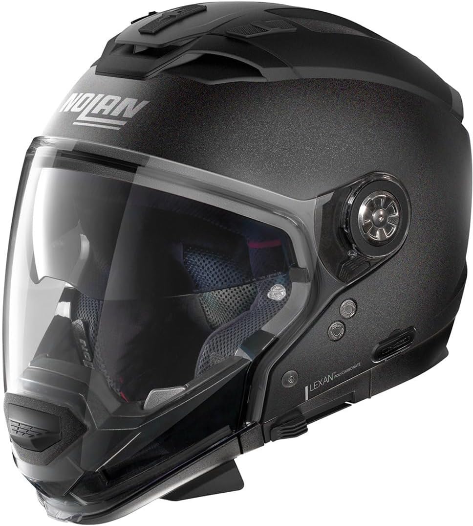 NolanMens N70-2 Gt Special N-com Black Graphite S HELMET, Black, S
