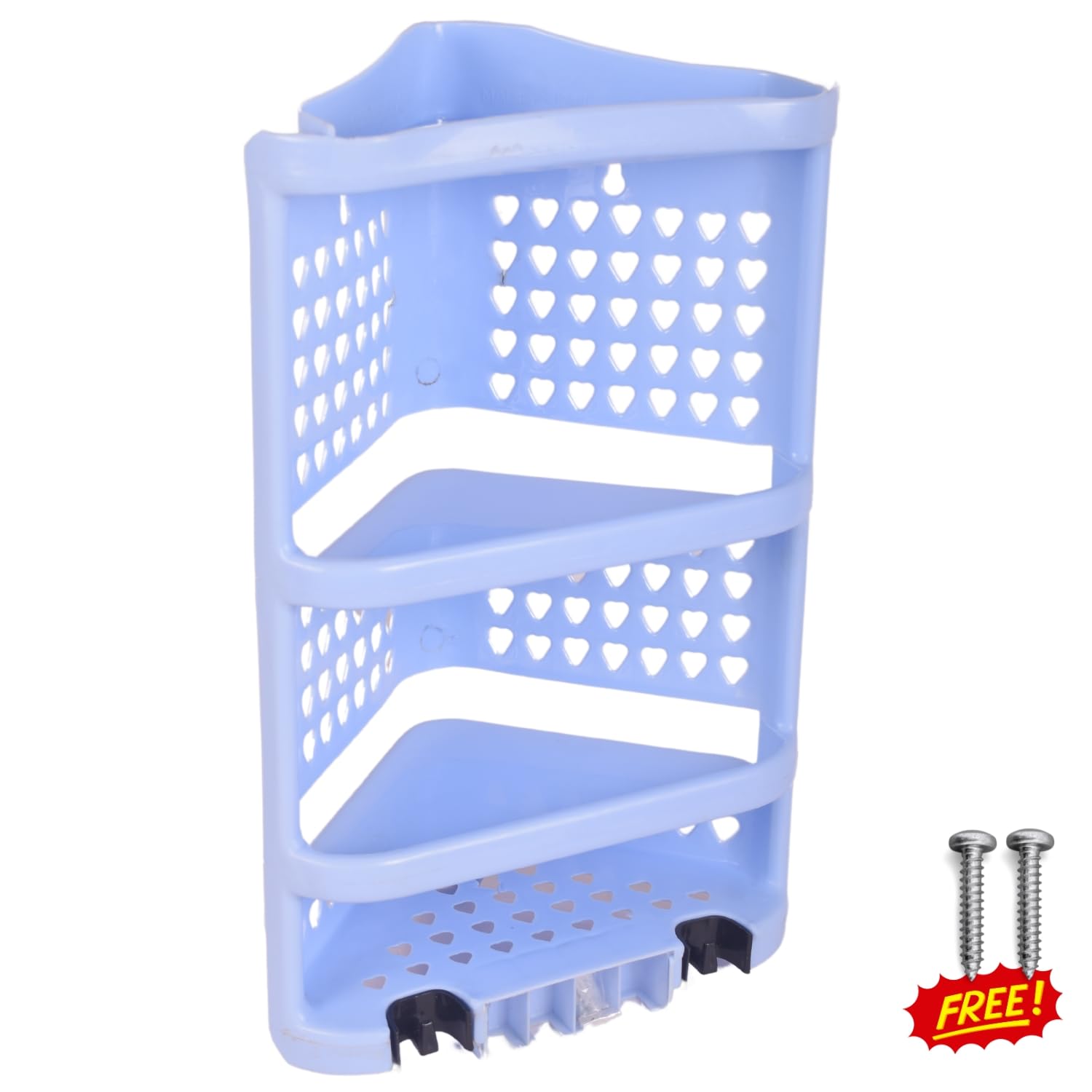 RIOZ Versatile Plastic Bathroom Corner Rack – Space-Saving Organizer for Shower & Bath Essentials (B0DG8JP1CY) Amazon Price History, Amazon Price Tracker