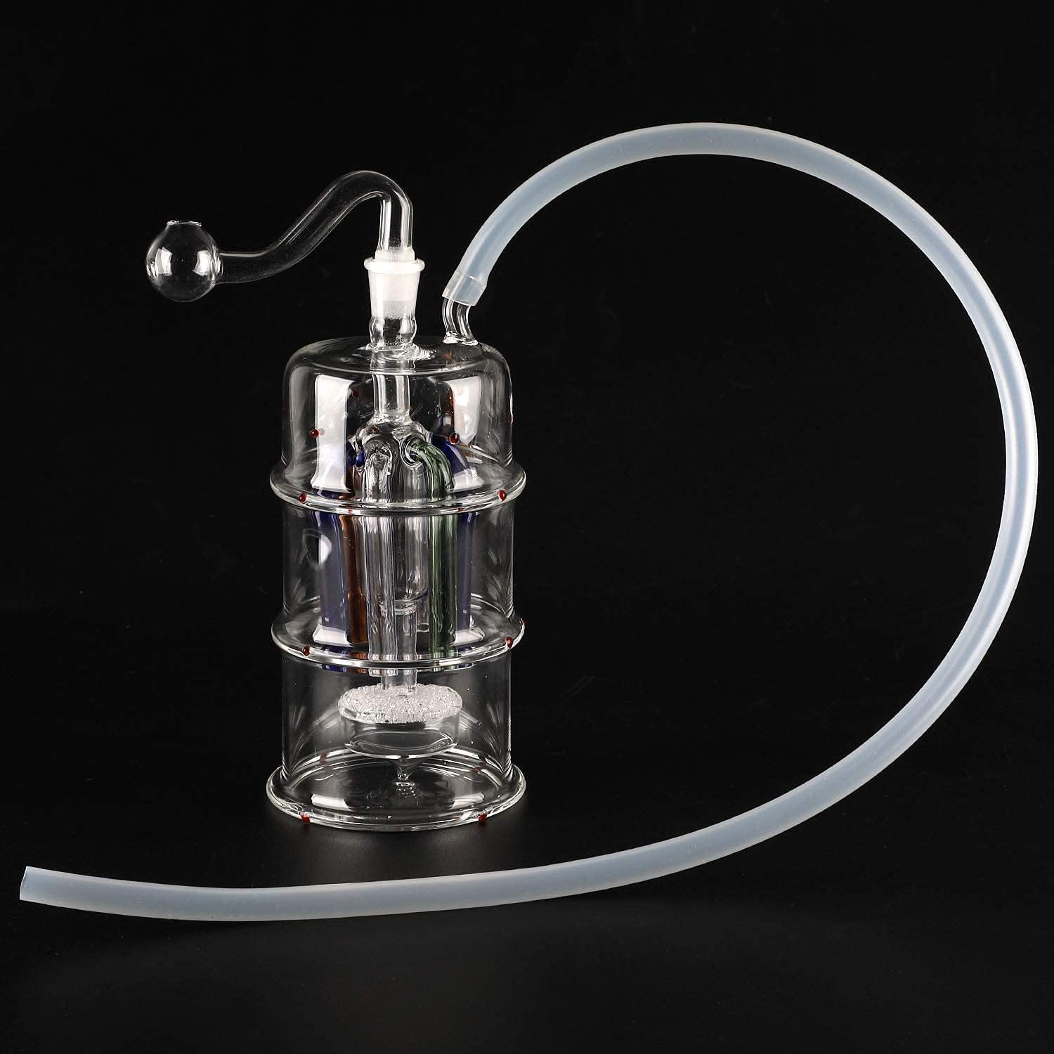 WATCHYOURNAME-Individual Oil Burner Thick Safe Glass Portable Air Inclusive Port (6Z)