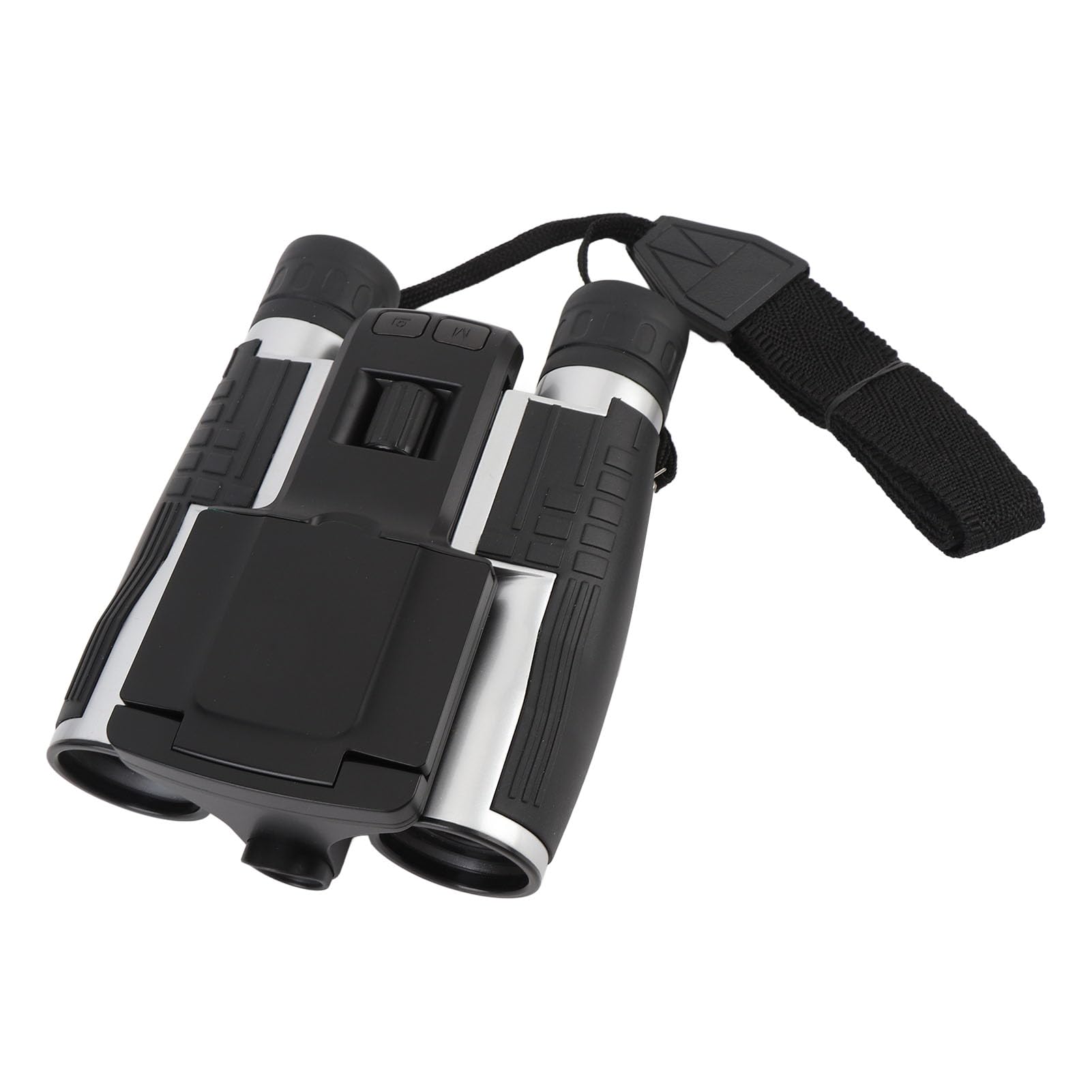 Fabater Binocolo 12x32 con Fotocamera, Display da 2,4", Videoregistratore 2,5K 48MP, Zoom Digitale 8X per Viaggi di Birdwatching, Binocolo Compatto Ad Alta Potenza