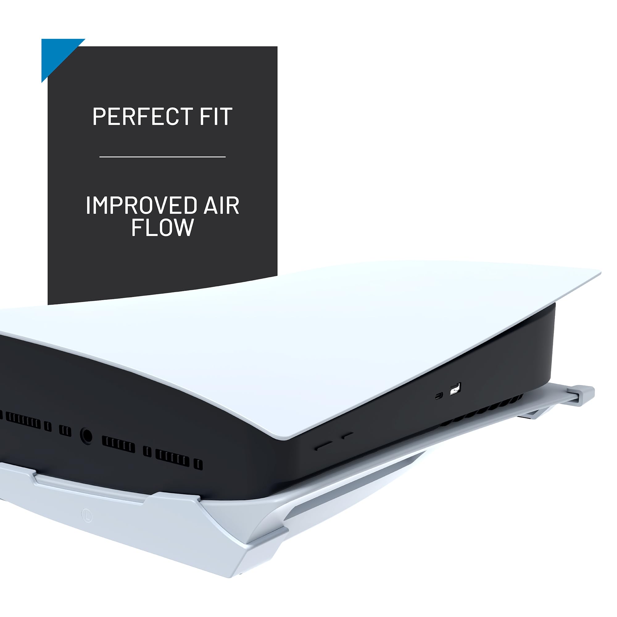 Supporto Orizzontale Trasparente Per PS5 Slim &ndash; Staffa Triangolare Con Antiscivolo