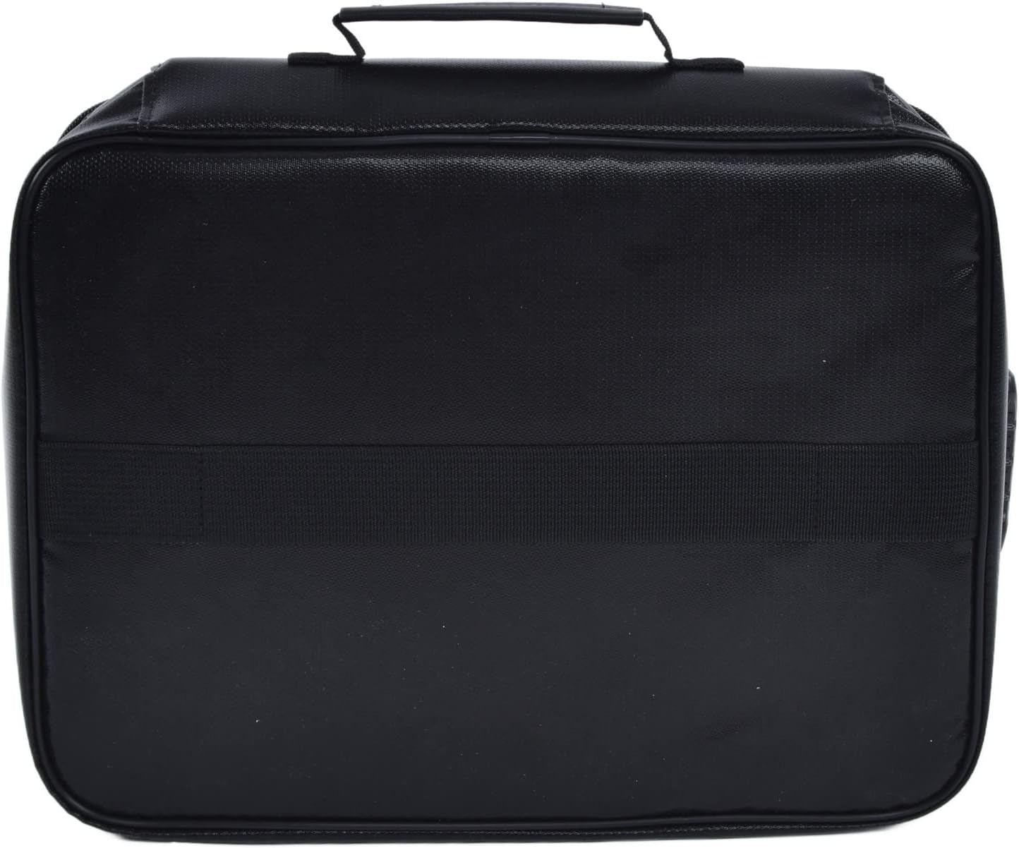 Fireproof Document Bag Pouch, Portable File Safe Organizer, Large Capacity Fire Proof Safe for Home Documents (Black)