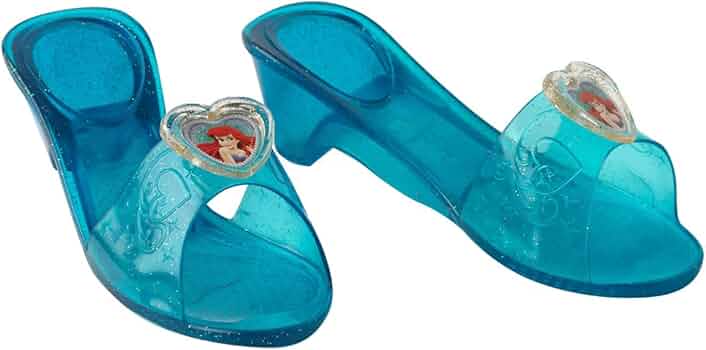Scarpe Trasparenti Ariel Disney Princess - Per Costumi, Taglia Unica, Bambine - Foto 5