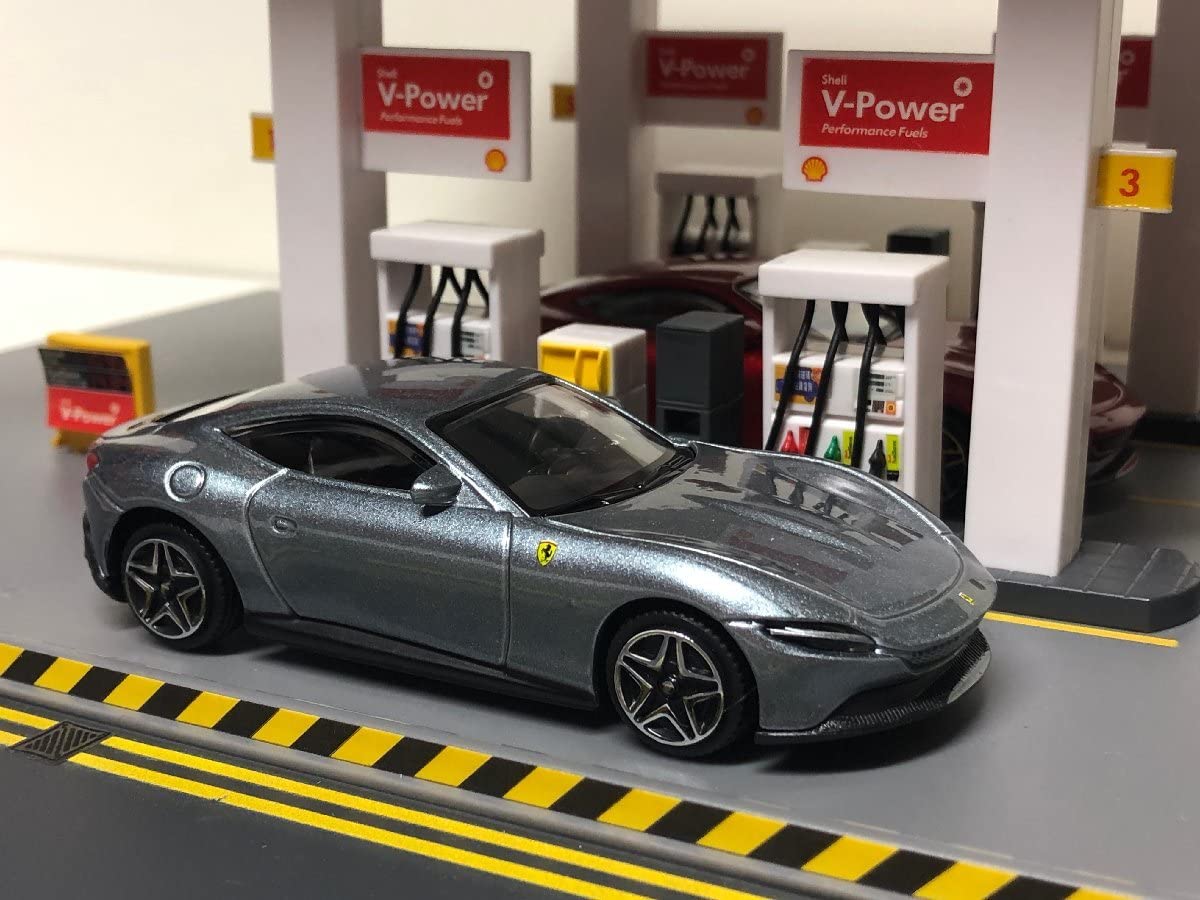 Amazon | Burago 1/43 Ferrari Roma シルバー フェラーリ ローマ