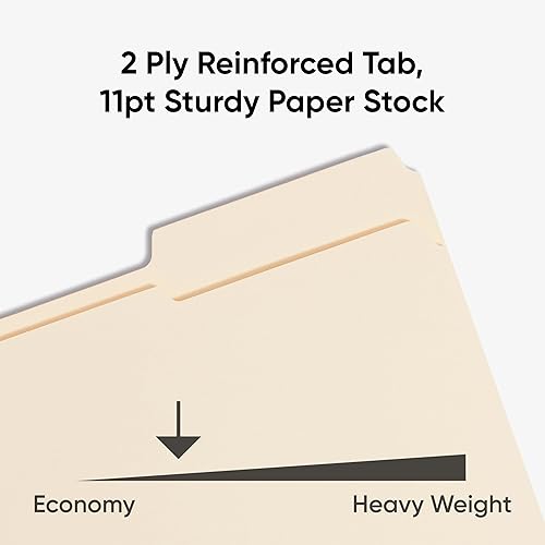 Miniatura 4 de Smead carpeta reforzada tamaño carta, 50 por caja, Manila