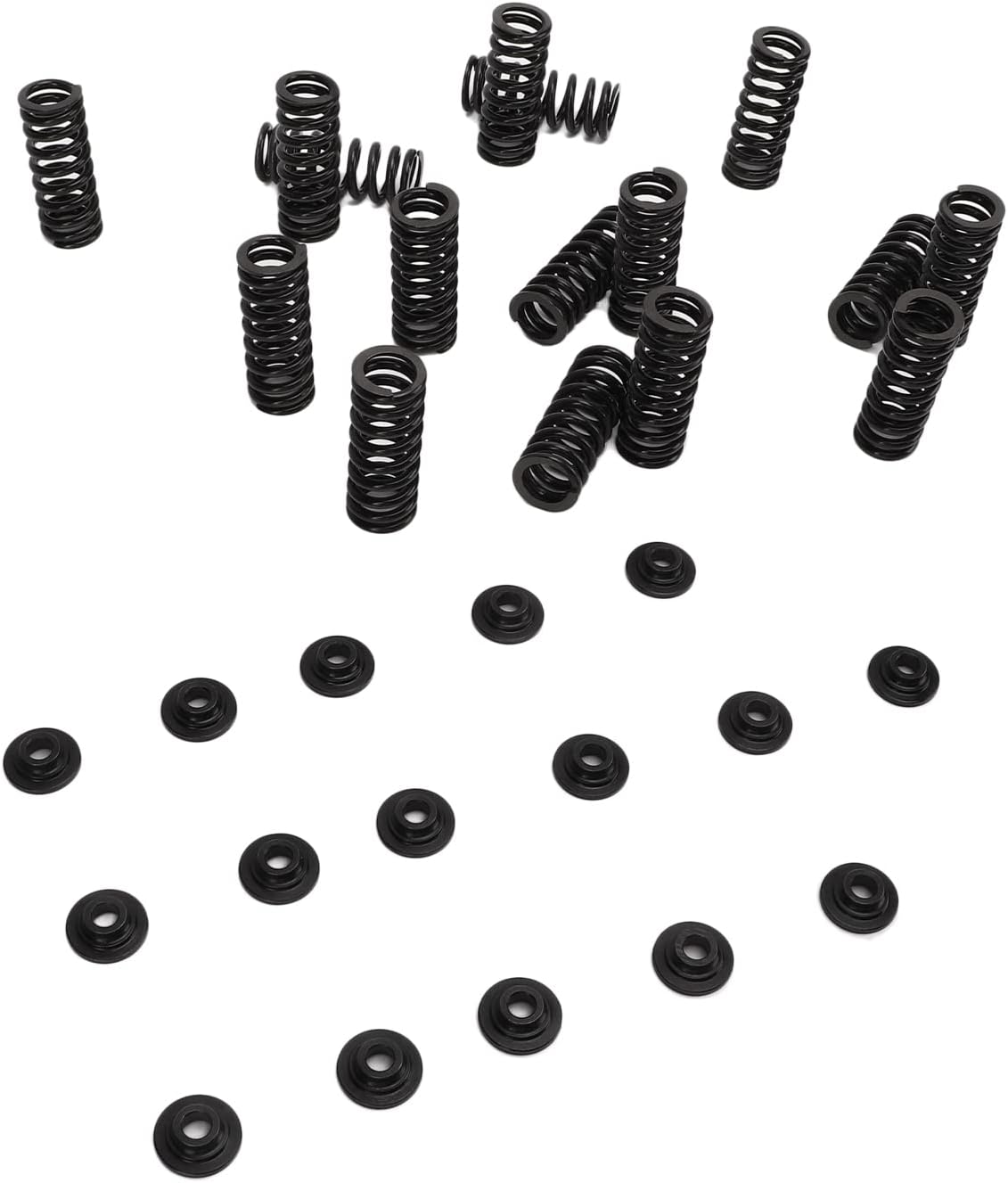 Engine valve spring kit, high strength valve spring