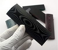 Vista 10 de Micarta cuchillo mango material losas cuchillos herramienta personalizada DIY para la fabricación de cuchillos Cuchillas en blanco