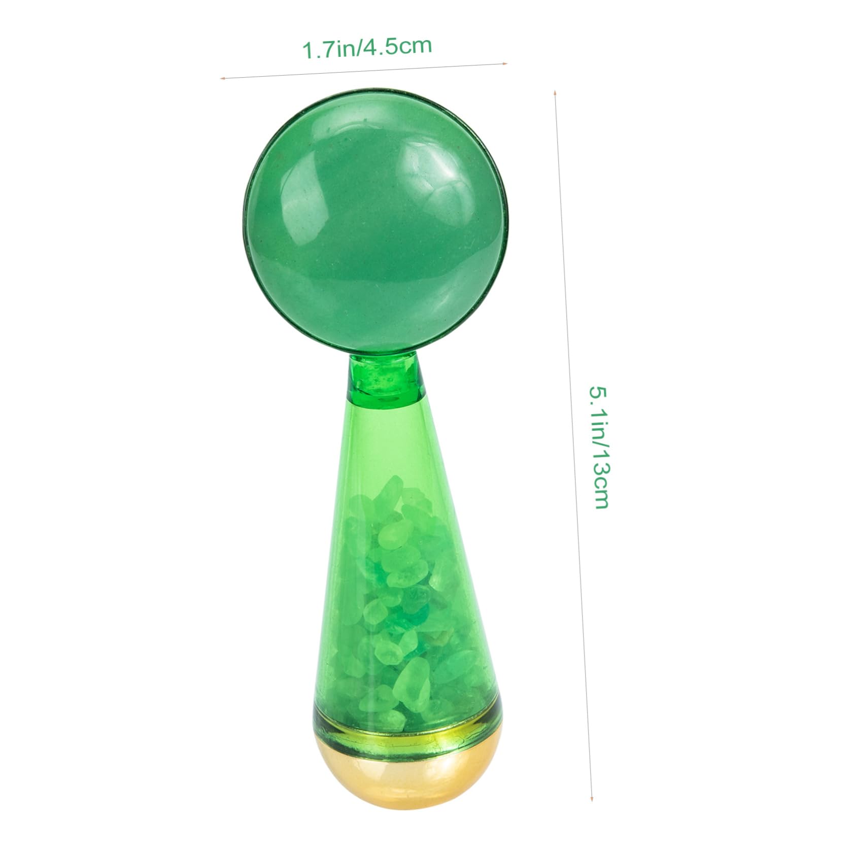 Ice Globe Beauty Gesichtsroller Eiskugel Kühle Massagekugel fürs Gesicht Handlich Hautschonend für Augen Hautpflege Zuhause und Unterwegs