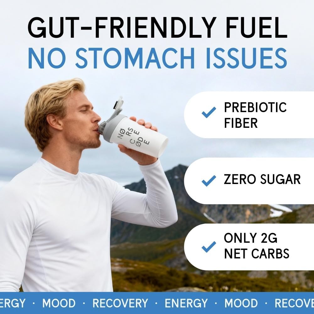 Vanilla Plant-Based Barley Protein Powder | Delicious & Smooth 20g Complete Vegan Protein Blend – Pea & Rice Protein, Prebiotic Fiber, Gentle on Stomach, Zero Sugar, Keto Friendly (1.33 lb)