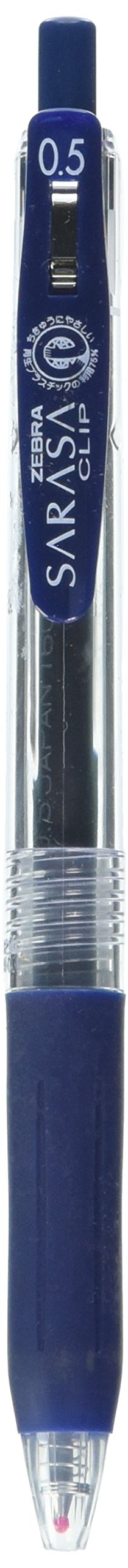 Zebra Sarasa Clip Pen 0.5 mm, Blue Black (JJ15-FB) — image 1