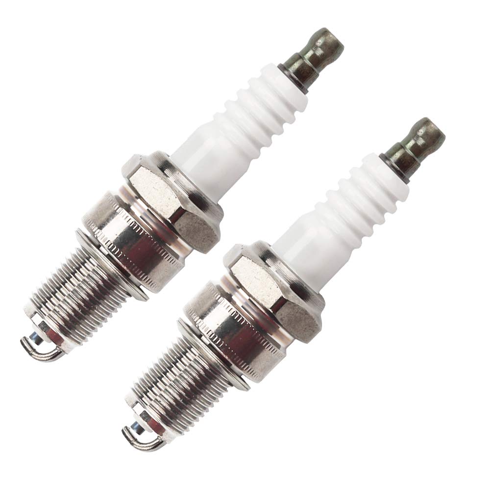 Kizut2Pk F6RTC Spark Plug for MTD 951-10292 751-10292 Torch Engine 131-039 Lawn Mower Generator
